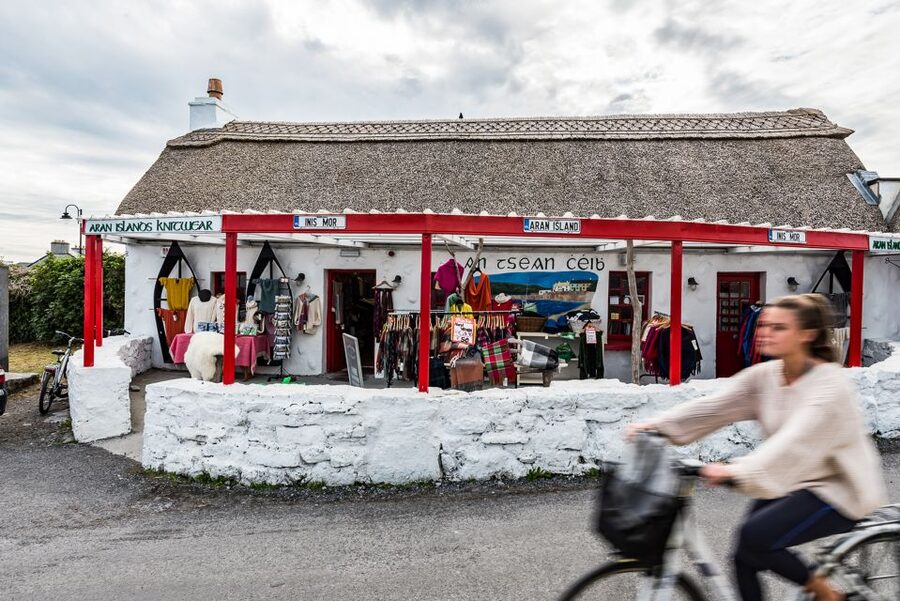 From Galway: Aran Islands & Cliffs of Moher Day Cruise - The return cruise under the Cliffs of Moher