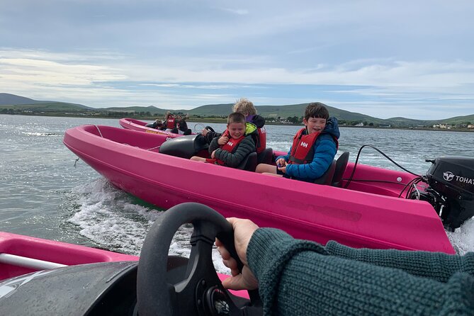 Funky Pink Self Drive Boats - A simple boat that still feels exciting