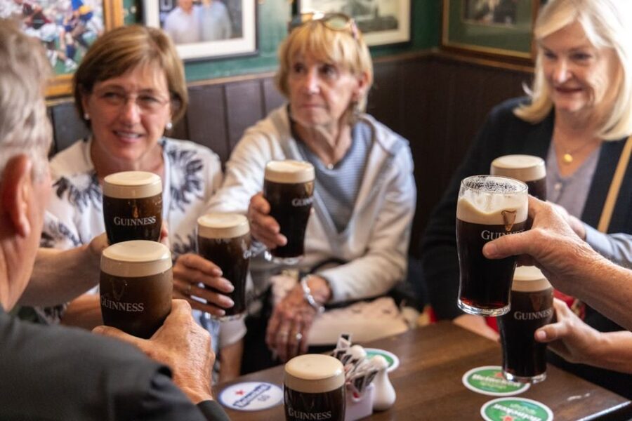 Galway: Food and Culture Walking Tour with Tastings - Traditional food, modern drinks, and one filling stop
