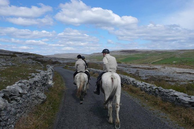 Horse riding - Burren Trail. Lisdoonvarna, Co Clare. Guided. 3 hours. - Why the Burren makes this ride different