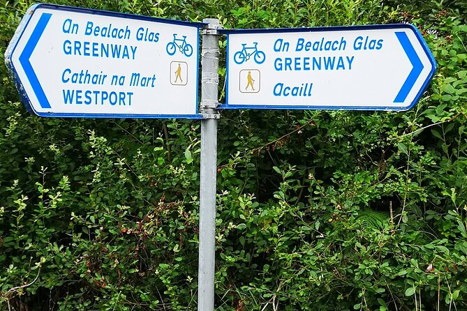 Hybrid Bike Cycle Greenway Westport to Achill - The coastal run toward Mulranny
