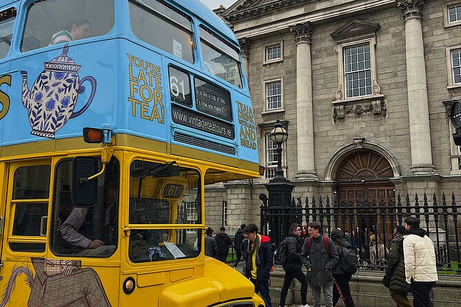 Irish Afternoon Tea on 1960s Vintage Bus in Dublin - Phoenix Park gives the route more breathing room