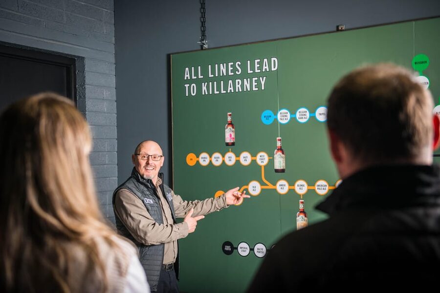 Killarney: Brewery Tour and Tasting - Tasting beers made in Killarney