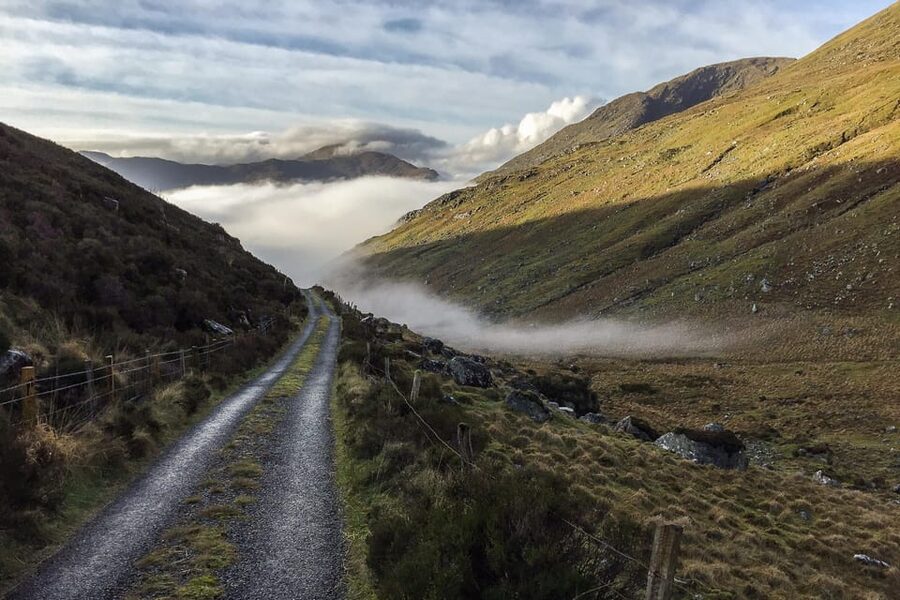 Killarney: The Ring of the Reeks - Backroads Rural Tour - Morning roads through Glencar and Bridia Valley