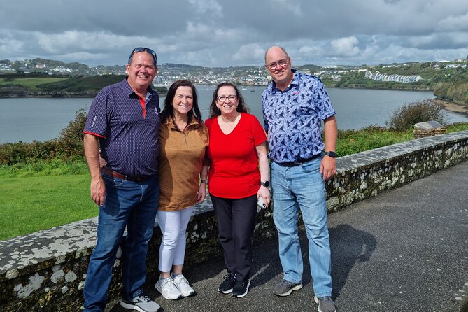 Kinsale and West Cork Classic Private Tour in modern a/c minibus - Timoleague Franciscan Friary above Courtmacsherry Bay