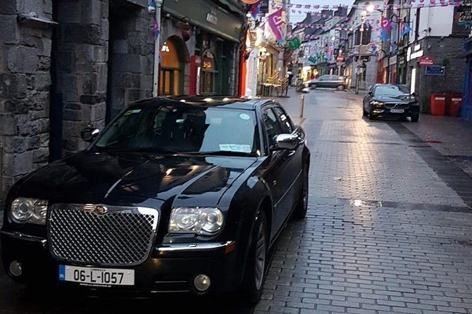 Private Chauffeur Service From Dublin Airport to Killarney - Inside the private car for the four-hour ride