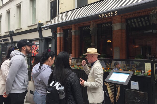 Small Group-Dublin Walking Tours - Bram Stoker, Dawson Street, and Bewley’s