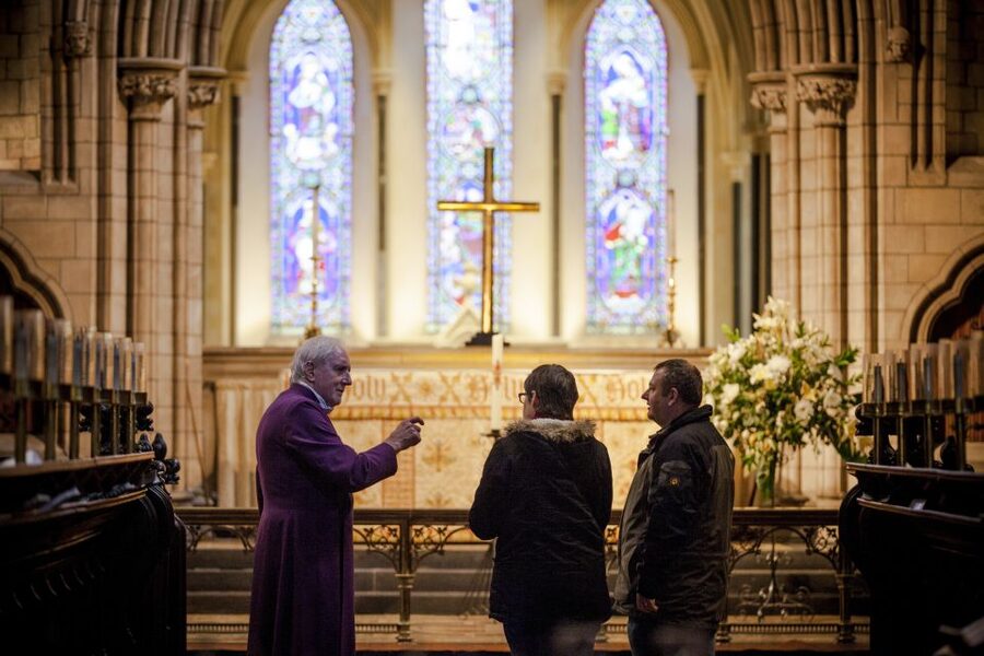 St Patrick's Cathedral: Self-Guided Cathedral Admission - The Door of Reconciliation and a useful Irish phrase