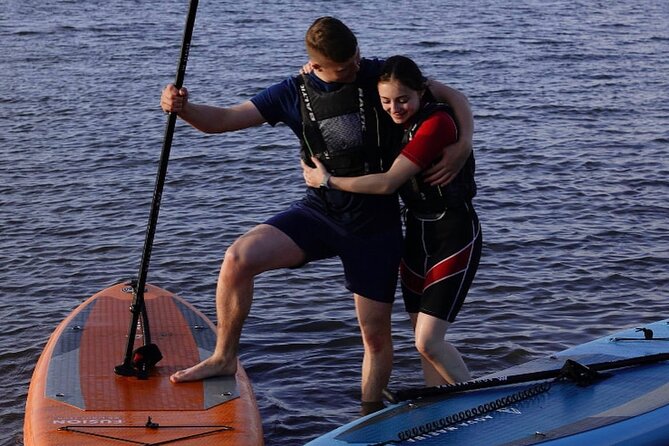 Sunset SUP experience in Malahide, Dublin - The sunset payoff