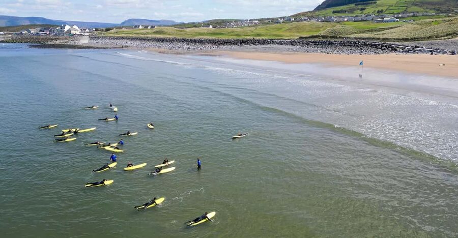 Surf Lessons in Co. Sligo, on The Wild Atlantic Way - Equipment, changing rooms, and the one caution