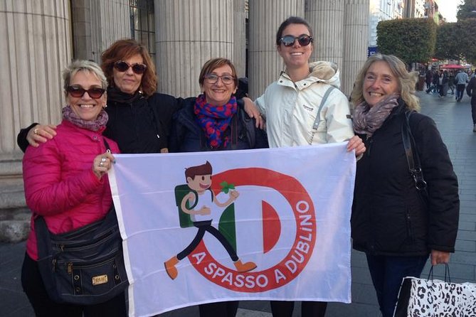 Tour a piedi di Dublino in Italiano - Temple Bar, where Dublin changes mood