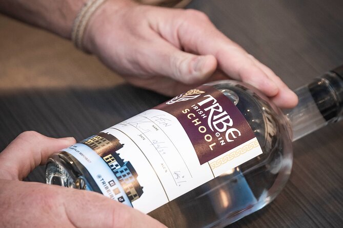 Tribe Gin School Experience in Galway - Distilling a bottle to take home