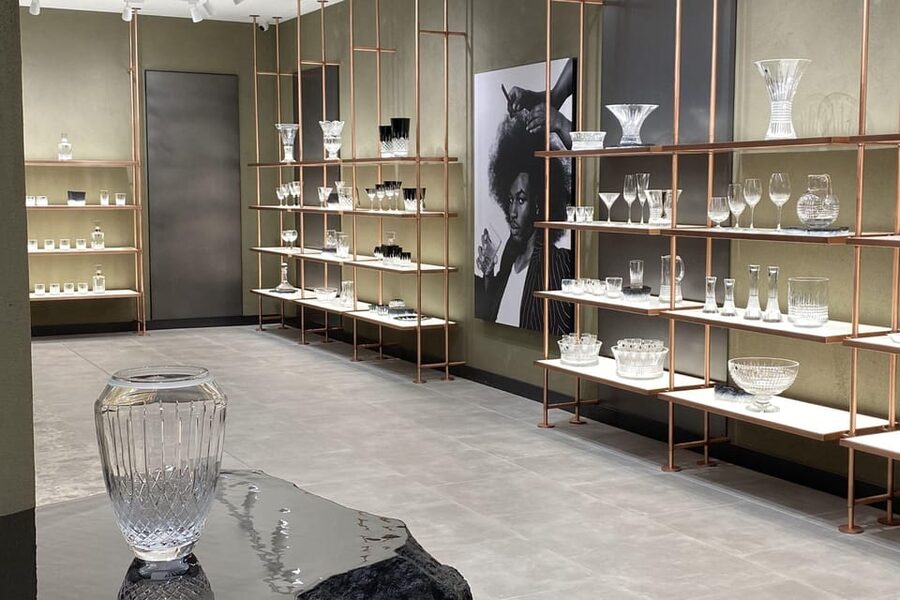 Waterford: House of Waterford Factory Tour - The showroom: beautiful, tempting, and easy to browse