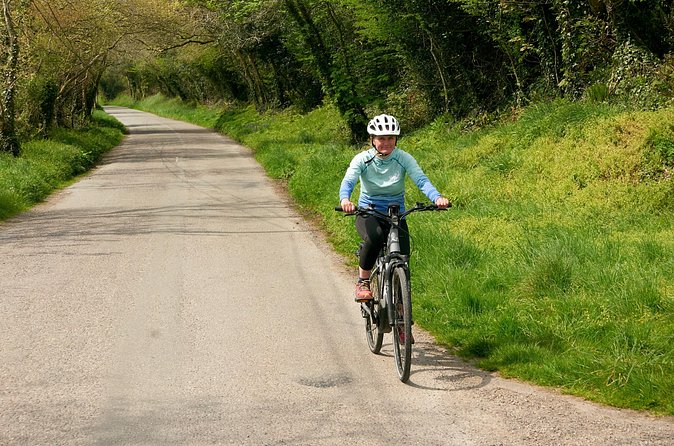 Wild Coast Bike and EBike Tour in Kinsale Cork Ireland - Returning to the signal tower rooftop